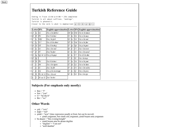 learn/turkish screenshot