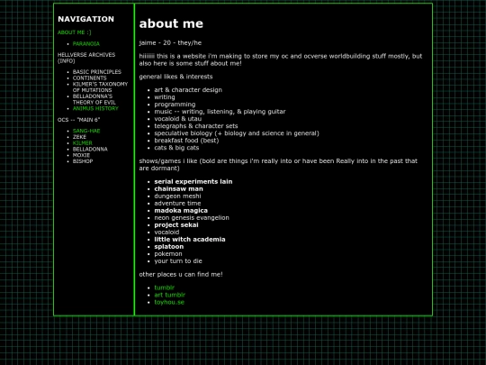 index screenshot