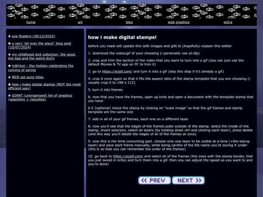 stampstutorial screenshot