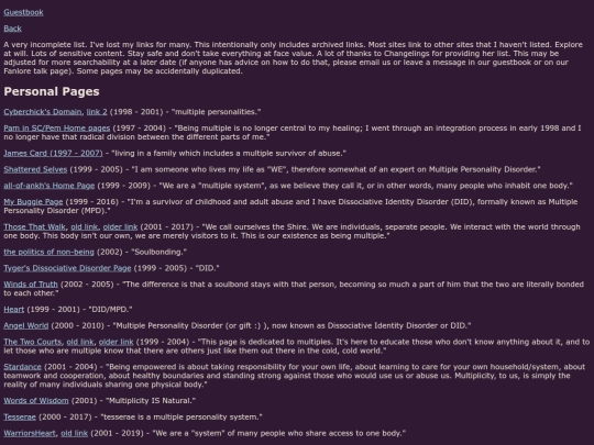 plural screenshot