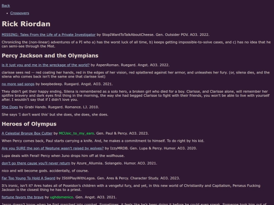 riordan screenshot