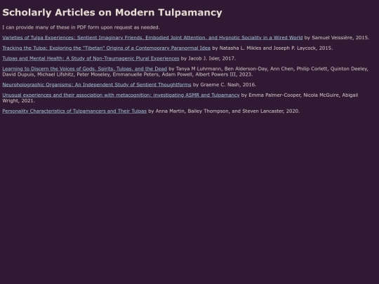 tulpa screenshot
