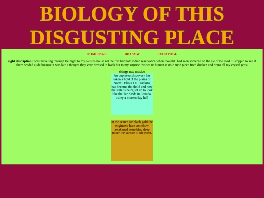 bio screenshot