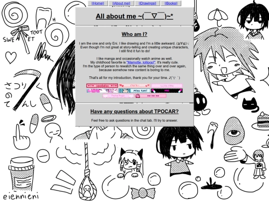 aboutme screenshot
