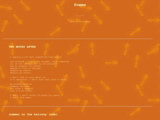 poems screenshot