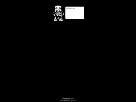 sans screenshot