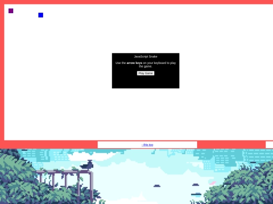 snake screenshot