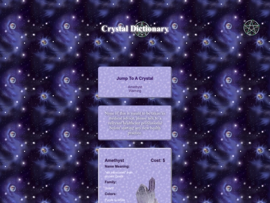 crystalpedia screenshot