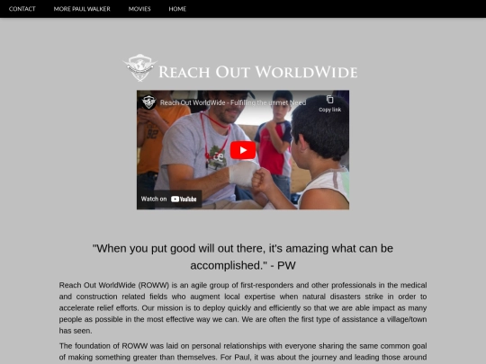 charity screenshot