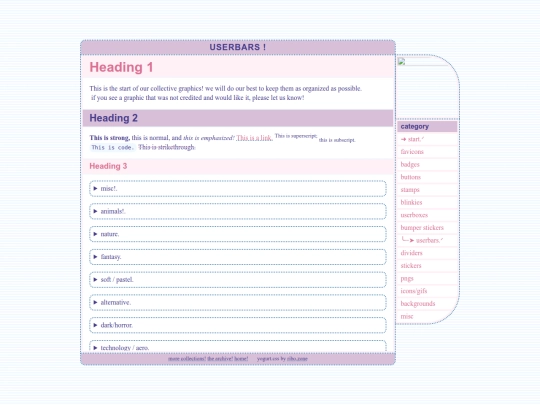 the-archive/collections/web-graphics/userbar screenshot