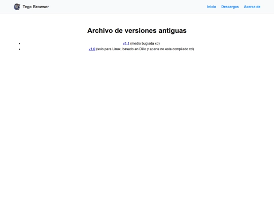 archive screenshot