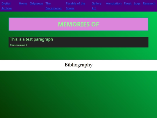 Digital Archive/boilerplate screenshot