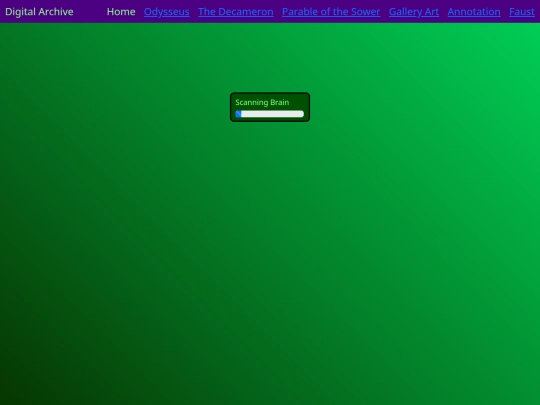 Digital Archive screenshot