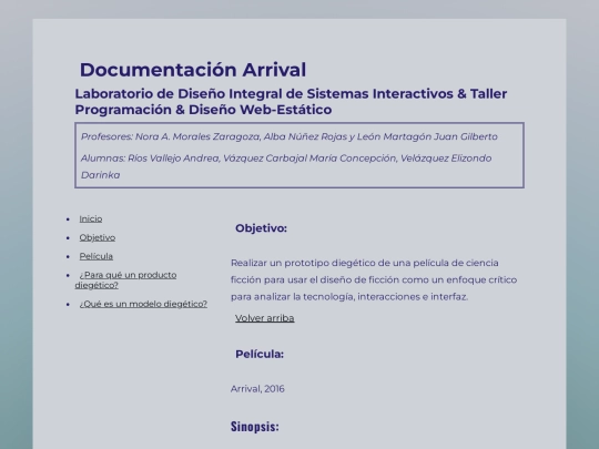 objetivos screenshot