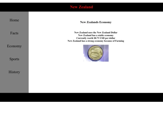 Economy screenshot