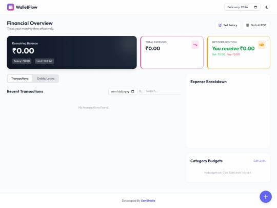 MoneyFlow screenshot