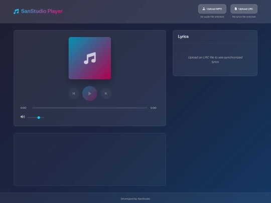 SanStudio Player screenshot