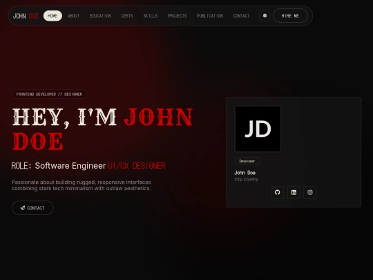 portfolio/1 screenshot