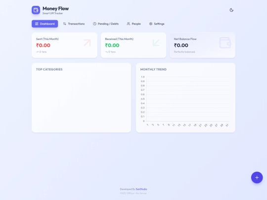 temp/Project/AI/Smart UPI Tracker screenshot