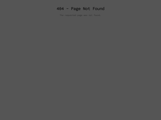 not_found screenshot