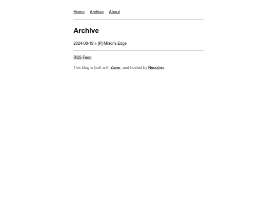 archive screenshot