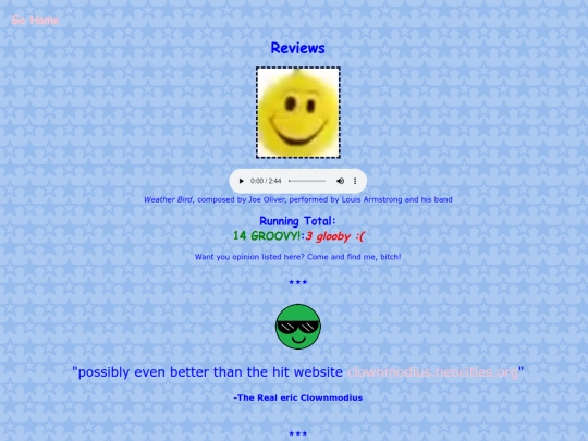 reviews screenshot