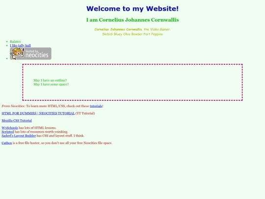 tutorial_links screenshot