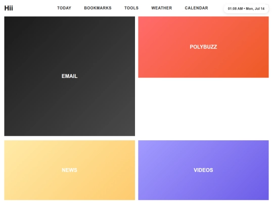 homepage screenshot