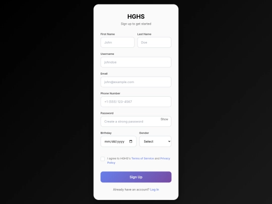 meltcontent/login screenshot