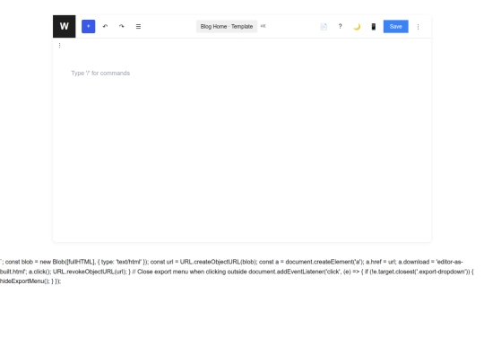 meltcontent/newwebbuilder screenshot