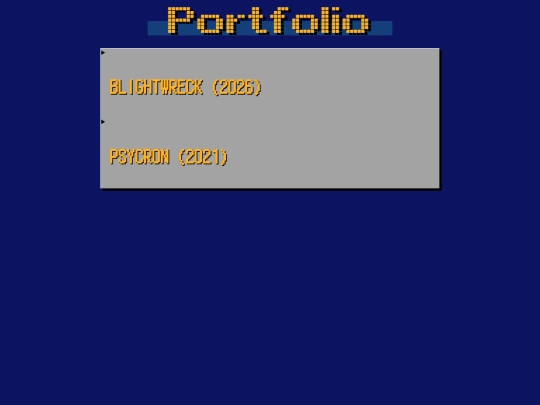 portfolio screenshot