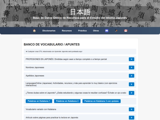 secciones/apuntes screenshot