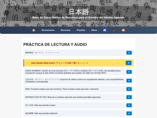 secciones/lecturaudio screenshot
