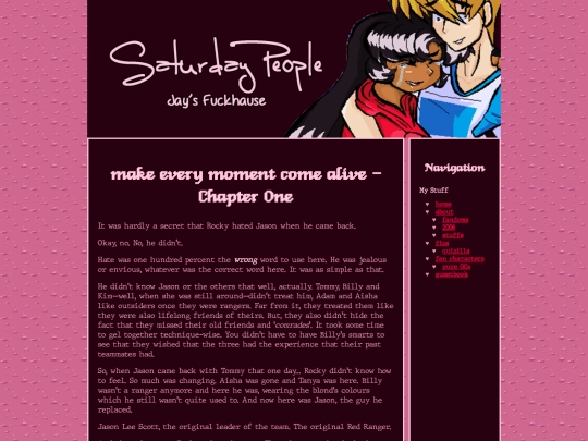fics/powerrangers/rockyxjason1 screenshot