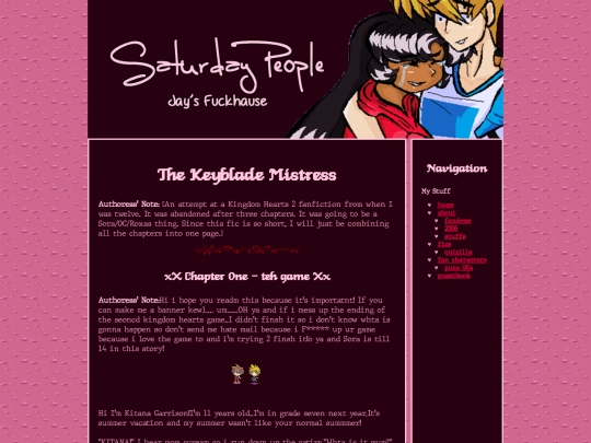 fics/quizilla/keyblademistress screenshot