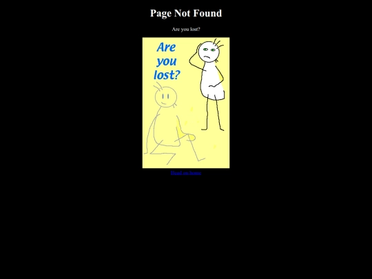 not_found screenshot