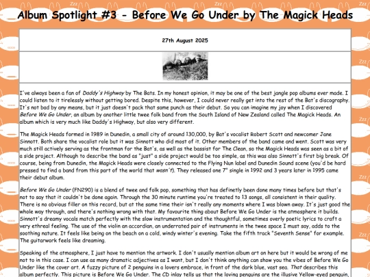 posts/2025-08-27-Album-Spotlight-3-Before-We-Go-Under-by-The-Magick-Heads screenshot