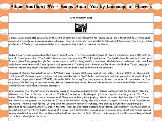 posts/2026-02-17-Album-Spotlight-6-Songs-About-You-By-Language-of-Flowers screenshot