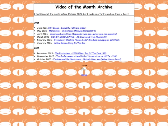 votm-archive screenshot