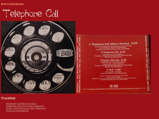 telephonecall screenshot