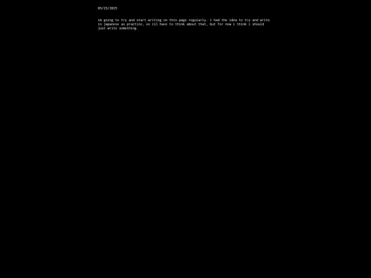 writing screenshot
