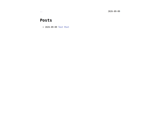 posts screenshot