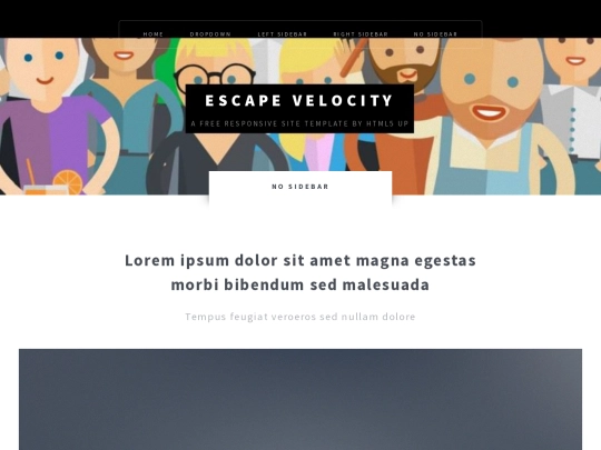 newsite/no-sidebar screenshot