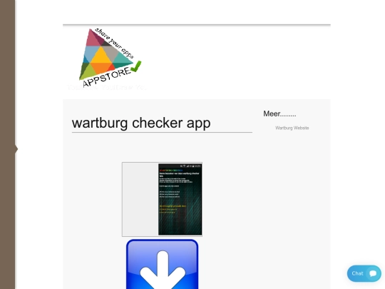 theappstoresite/wartburgchecker screenshot