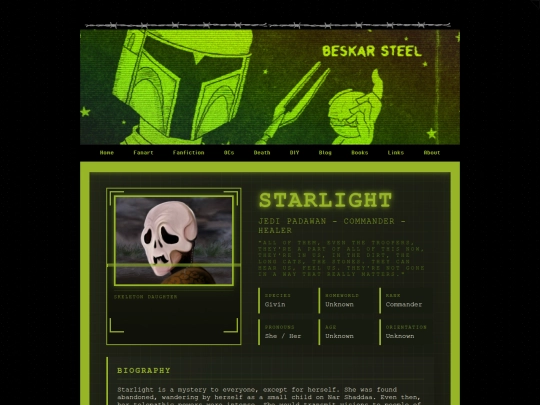 OCs/starlight screenshot