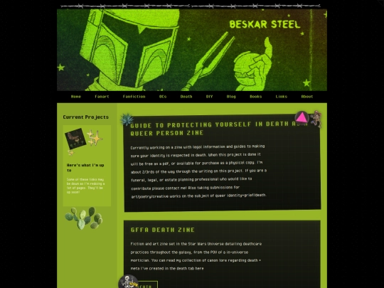 currentprojects screenshot