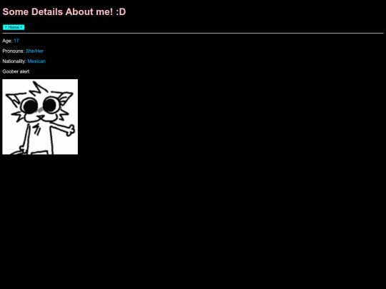 audios/information screenshot