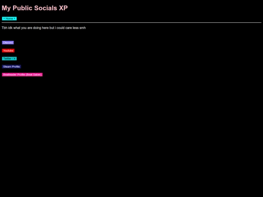 audios/socials screenshot