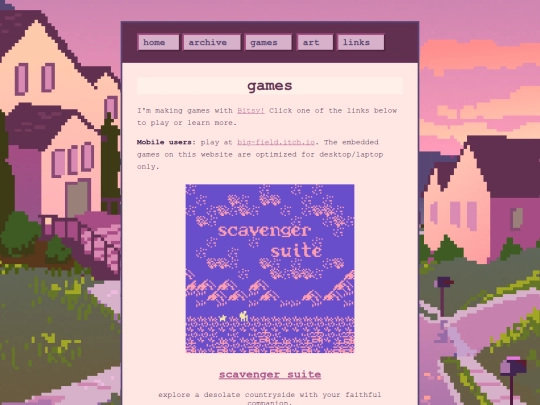 games screenshot
