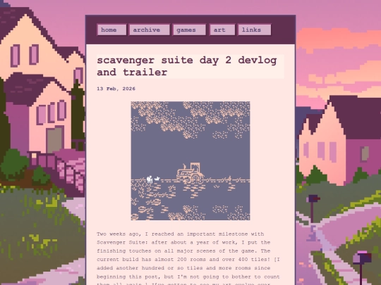 posts/2026-02-13-scavenger-suite-day-2-devlog-and-trailer screenshot